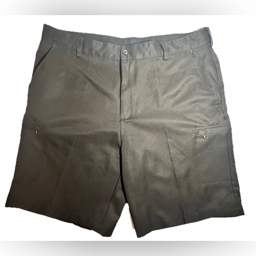 Izod Golf Classic Short Mens Black Size 38 Athletic Athleisure Sports Pockets